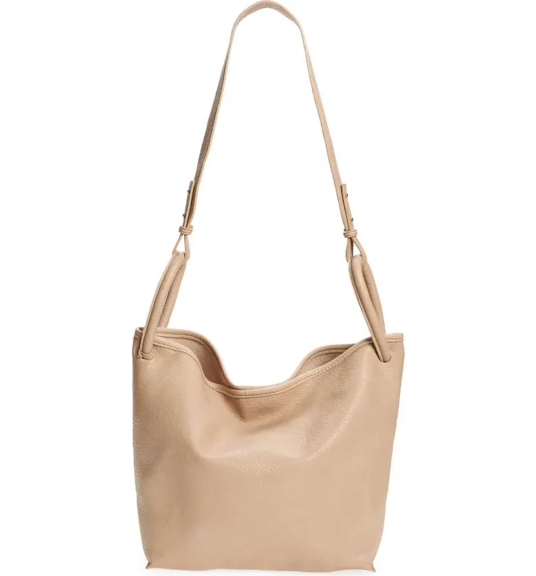 Street Level Slouchy Faux Leather Leather Shoulder Bag | Nordstrom | Nordstrom