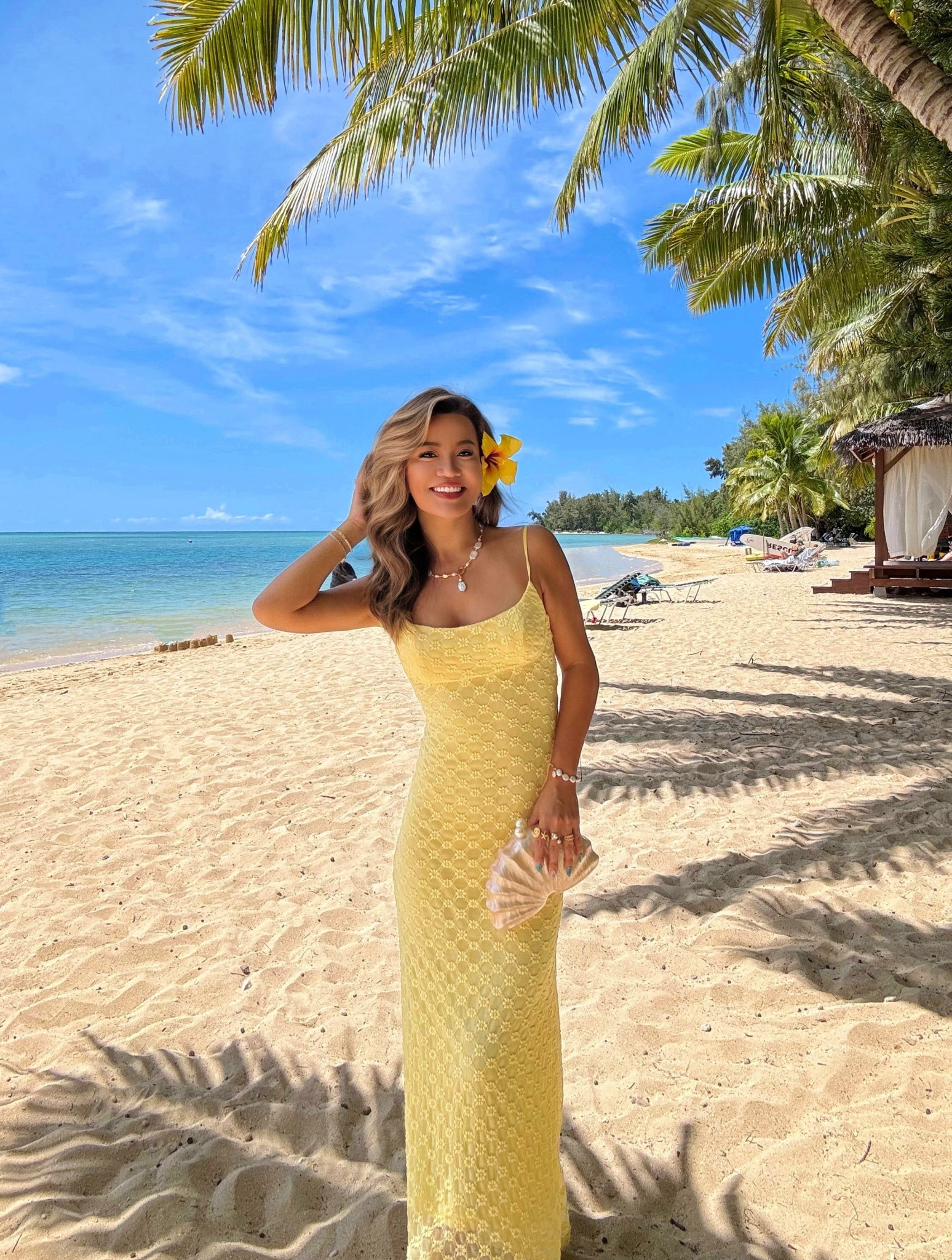 Butter yellow dress