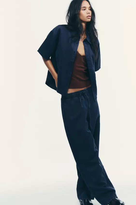 LINEN COTTON SHIRT | Zara Canada