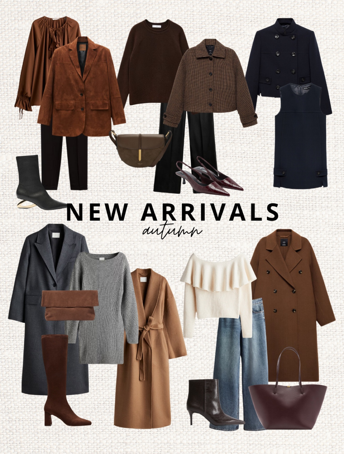 Back with this week’s new arrivals! Slowly catching up so you can expect to see another video today 😄 Really happy to be recording again can’t wait to show you girls what’s next! 

‼️Don’t forget to tap 🖤 to add this post to your favorites folder below and come back later to shop

Make sure to check out the size reviews/guides to pick the right size

Autumn outfits, fall outfit, wool coat, long overcoat, checked coat, suede blazer, pea coat, belted coat, double breasted coat, off shoulder jumper, off shoulder sweater, camel coat, knit dress, blouse, mini dress, navy dress,

#LTKStyleTip #LTKWorkwear #LTKSeasonal