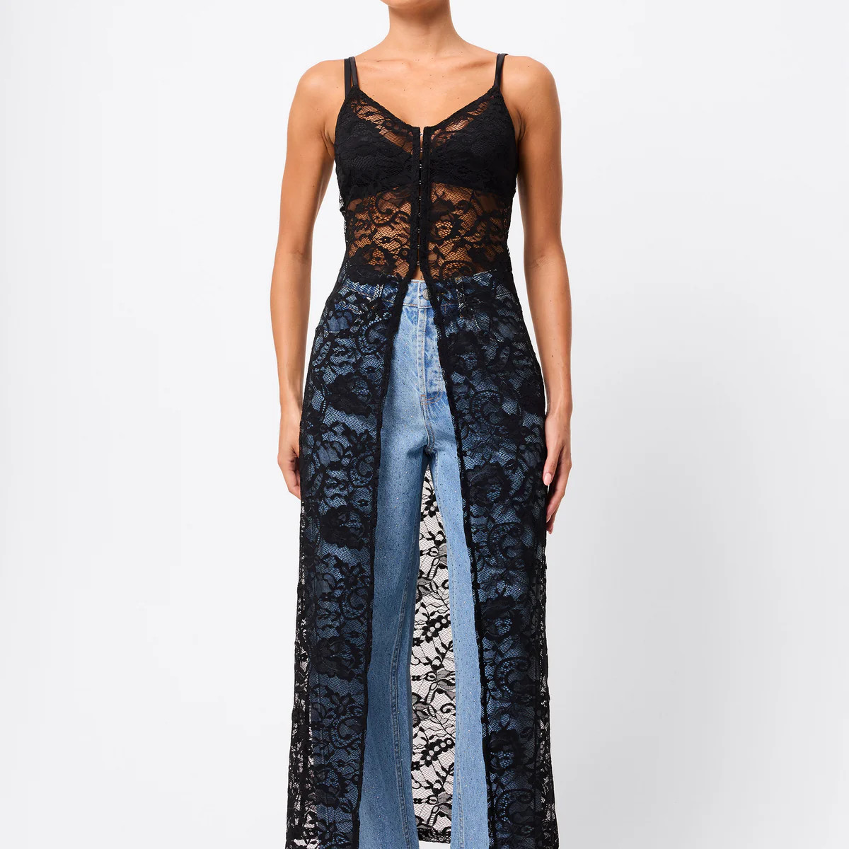 Laced In Love Longline Cami | Mossman