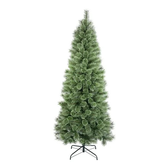 7' Brighton Cashmere Artificial Christmas Tree with Tree Stand, by Holiday Time | Walmart (US)
