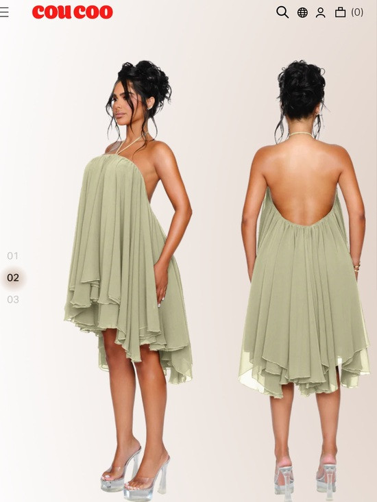 COUCOO Thar dress- Oat SMALL | Poshmark