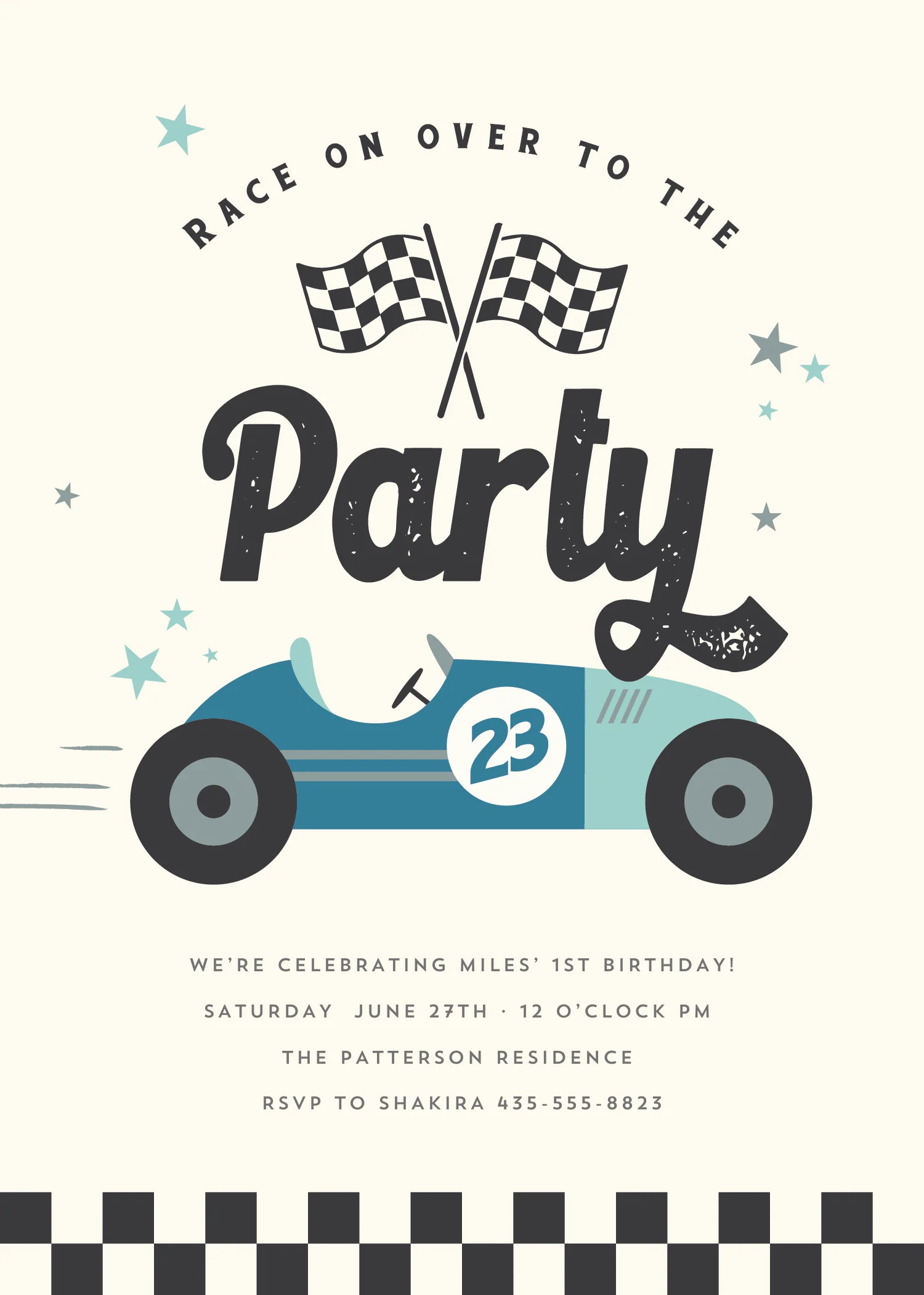 Free Miles Per Hour Invite | My Mind's Eye