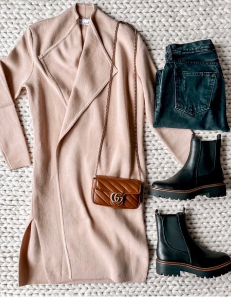 Cardigan coat
Gucci bag
Black boots
Black jeans
Gifts for Her
#LTKHoliday #LTKunder100 #LTKGiftGuide