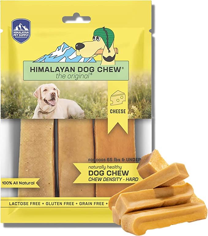 Himalayan Dog Chew Original Yak Cheese Dog Chews, 100% Natural, Long Lasting, Gluten Free, Health... | Amazon (US)