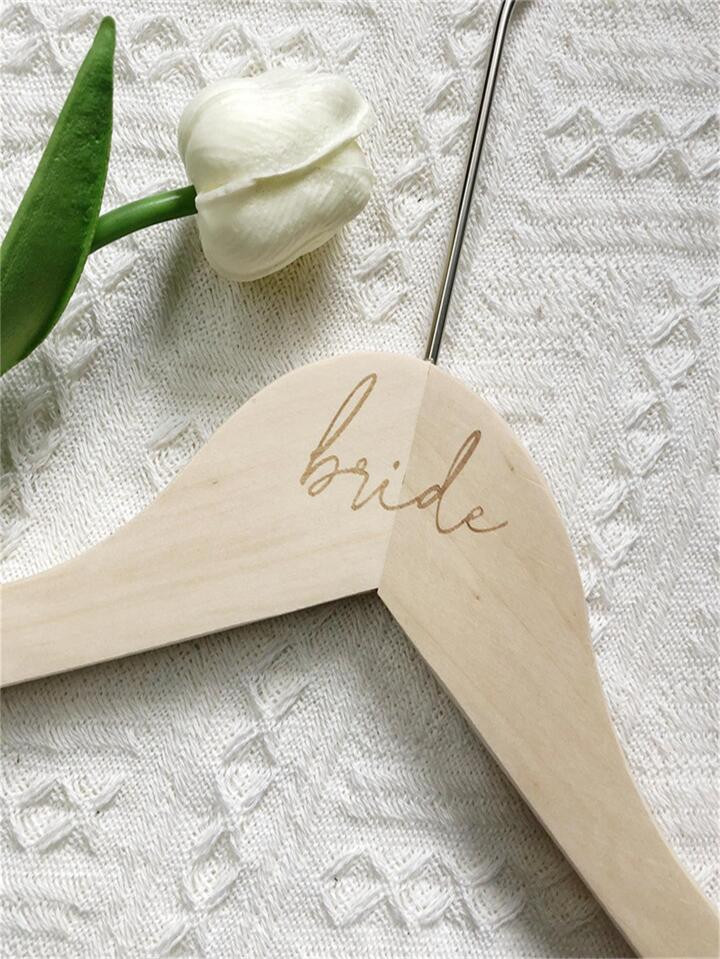 1pc Wedding Decoration Bride Wooden Letter Hanger Wedding Engagement Honeymoon Travel Wife Gift B... | SHEIN