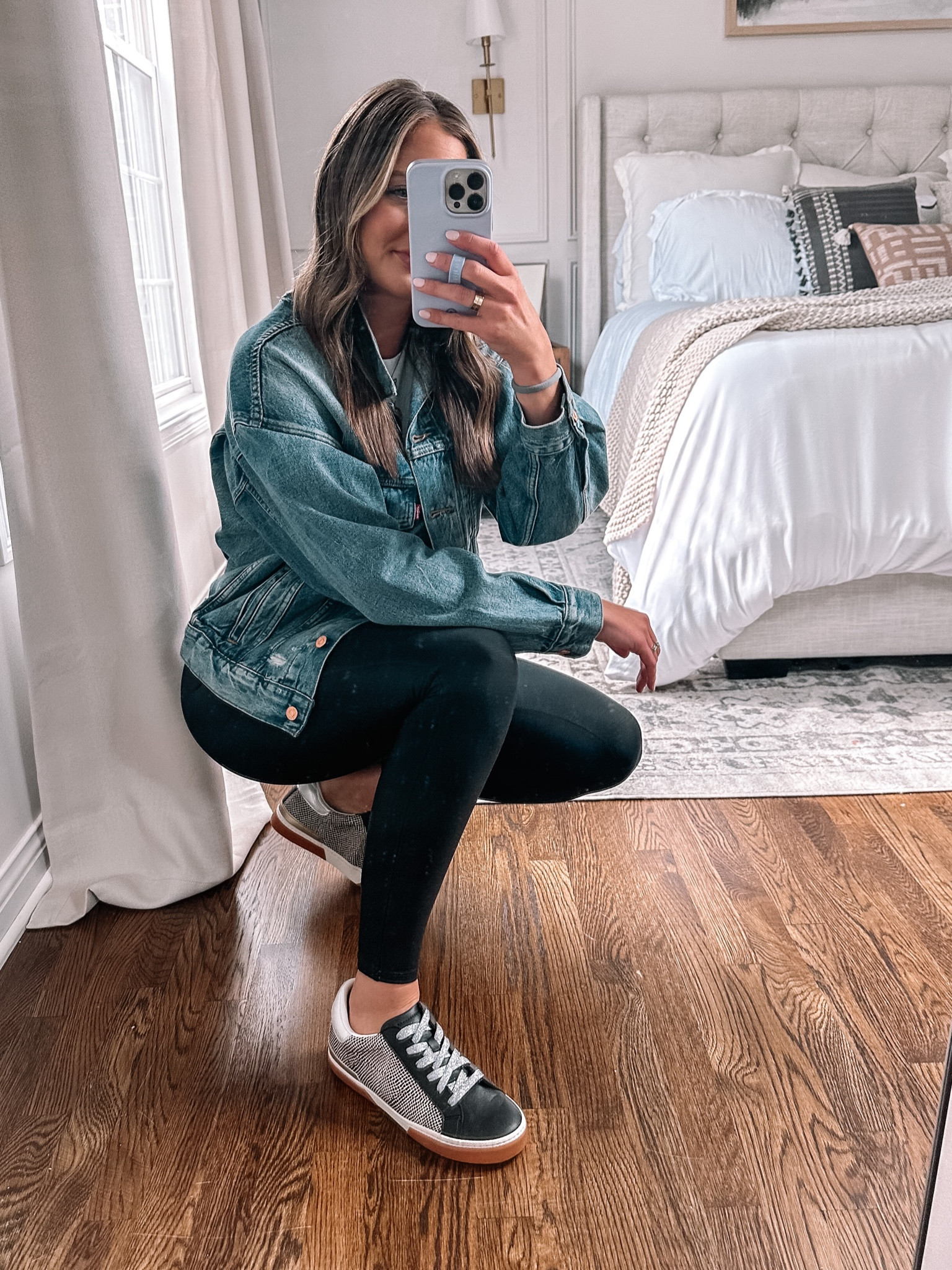 New sneakers from Target perfect for Fall 

Wearing tts 
Denim jacket is from the Nsale wearing true to size 



#LTKunder50 #LTKshoecrush #LTKsalealert