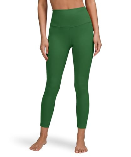 WodoWei Women Butterluxe High Waisted Workout Leggings Buttery Soft Compression Tummy Control Gym Athletic Yoga Leggings(W618-Dark Green-XS) | Amazon (US)