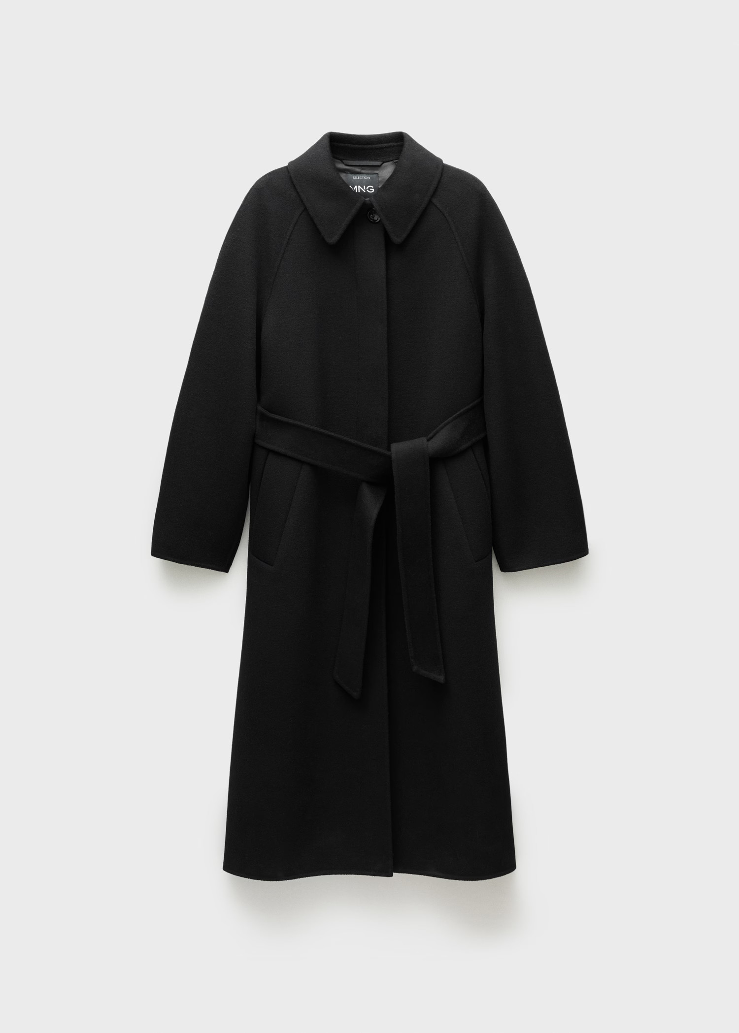 Woolen coat with belt - Women | MANGO USA | Mango (US/MX/AU)