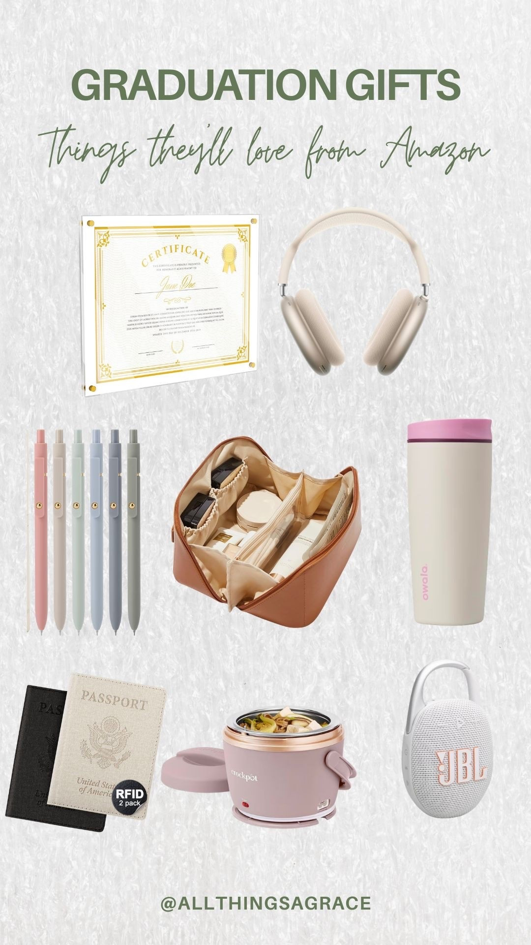 Graduation gift guide 🎓✨
sharing a few amazon finds they’ll actually use & love 🤍 from dorm essentials to everyday favorites!!

#LTKSeasonal #LTKTravel #LTKBeauty
