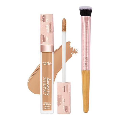 Tarte tarte Creaseless Creamy Concealer and Brush - Medium | HSN