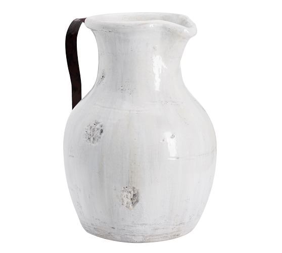 Marlowe Ceramic Pitcher | Pottery Barn (US)