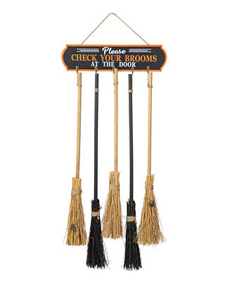 42"H Halloween Wooden Brooms Parking Porch Décor | Macy's Canada
