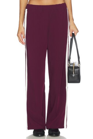 4th & Reckless Tammy Tailored Trouser in Burgundy from Revolve.com | Revolve Clothing (Global)