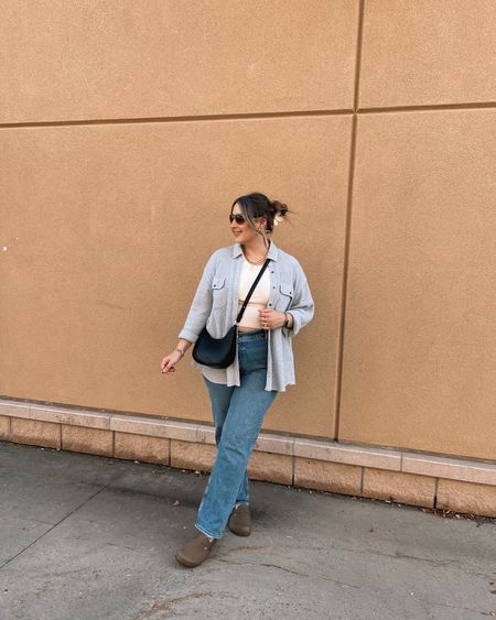 Casual fall outfit on sale - aerie waffle shirt, cropped tank top, Abercrombie 90s straight leg jeans, Amazon black shoulder bag, Amazon look for less Birkenstock inspired clogs

Midsize fashion, fall outfits, everyday fall fashion


#LTKstyletip #LTKmidsize #LTKCyberWeek