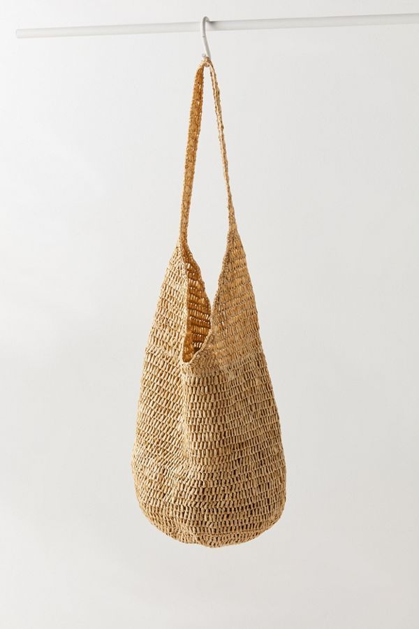 Slouchy Straw Tote Bag | Urban Outfitters (US and RoW)