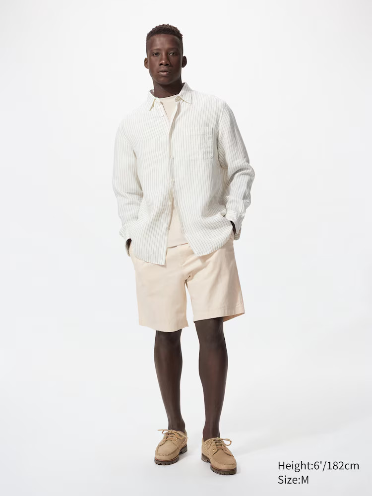 Linen Blend Easy Shorts | UNIQLO (UK)