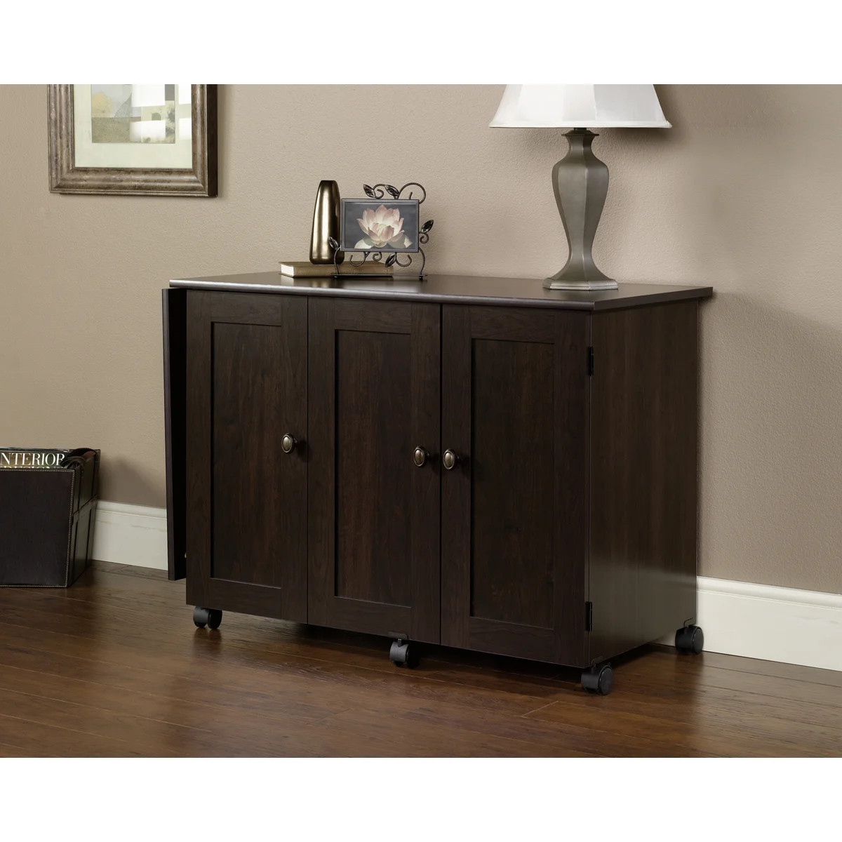 40.079'' x 19.449'' Sewing Table with Wheels | Wayfair North America