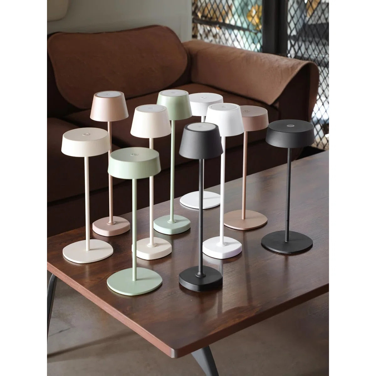 LED Rechargeable Table Lamps with Charging Dock, IP54, Touch Control, Dimmable, 2700K Soft White ... | Wayfair North America