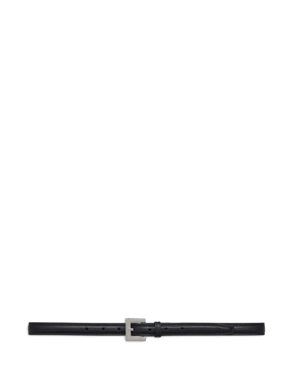 ANINE BING buckle-detail Leather Belt | Black | FARFETCH | Farfetch Global