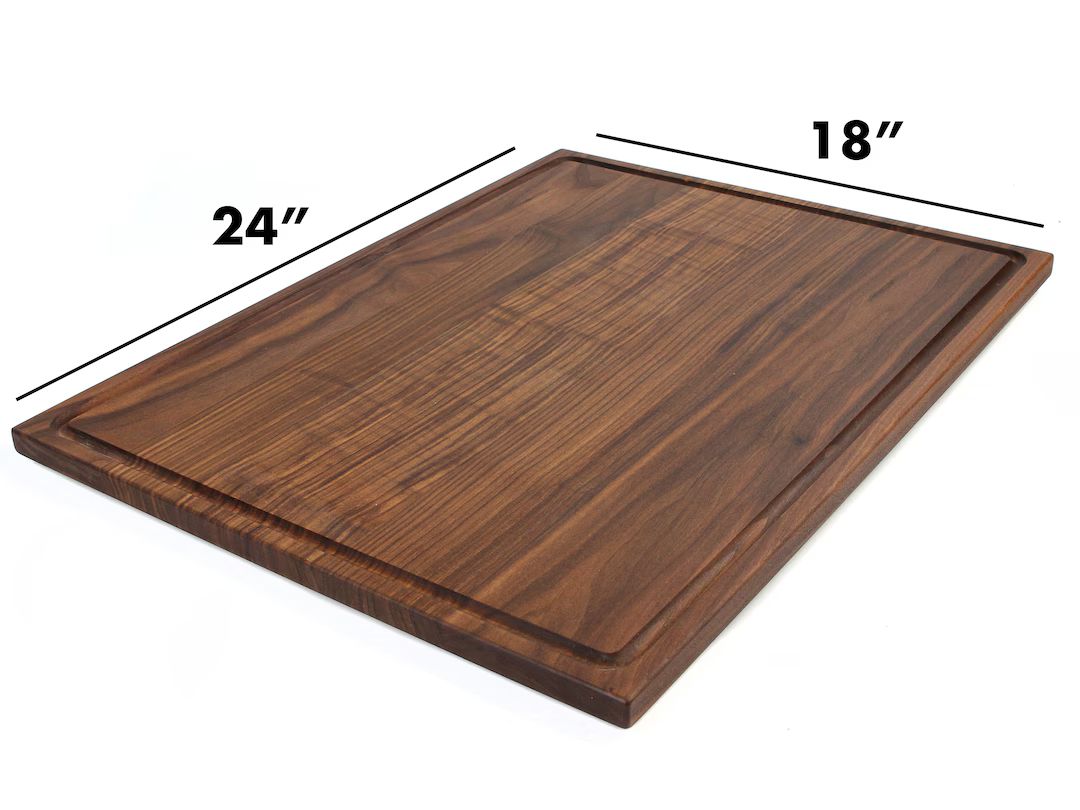 Large Walnut Cutting Board 24 X 18 With Juice - Etsy | Etsy (US)