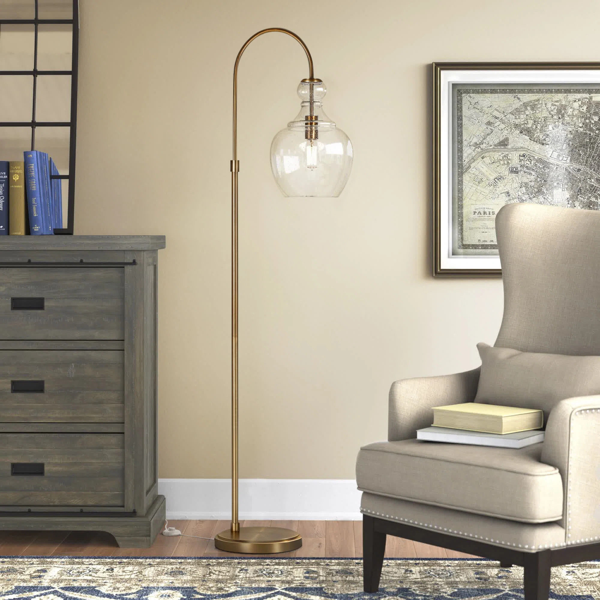 Verona 70'' Arched Floor Lamp | Wayfair North America