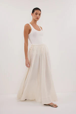 SHANIYA CREAM MARLE BOHO SKIRT | DISSH