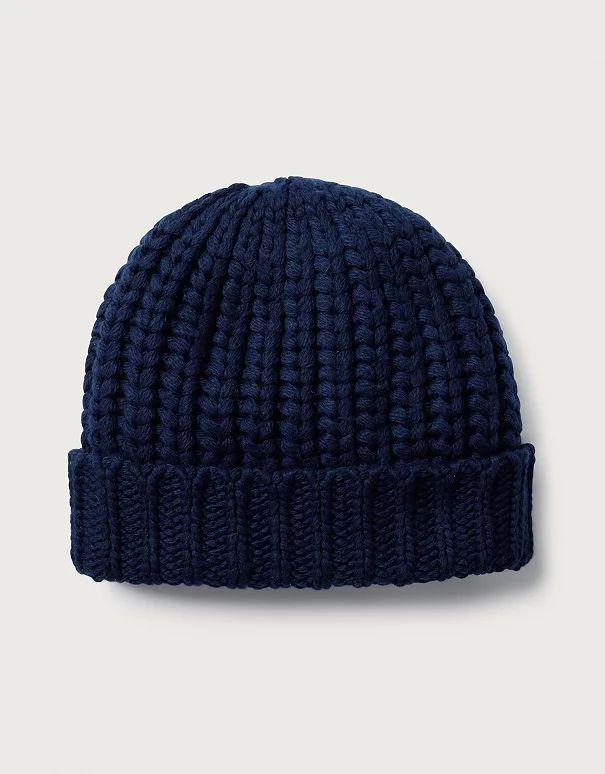 Ribbed Recycled-Fibre Hat | The White Company (UK)