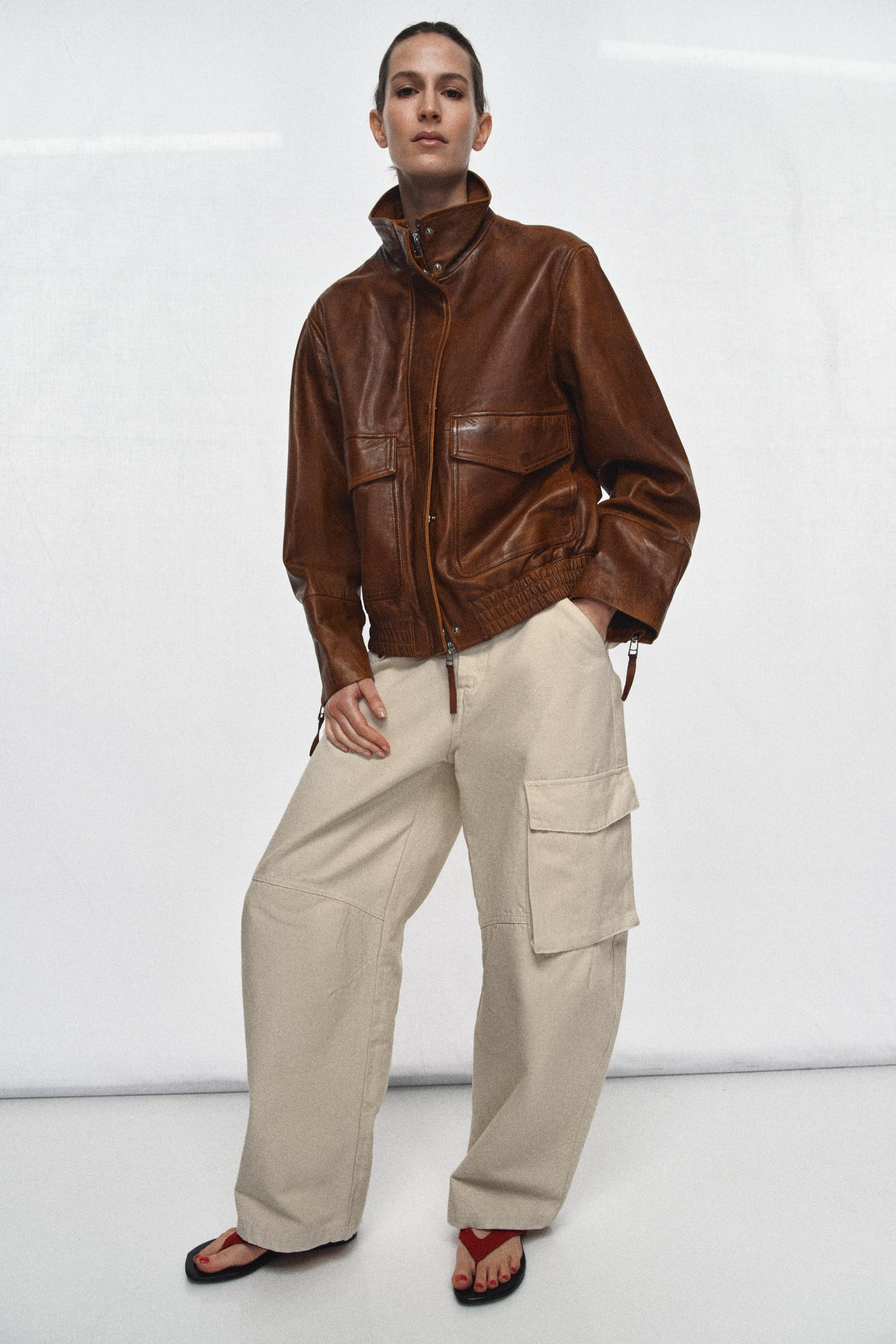 ZW COLLECTION CARGO TROUSERS | Zara UK
