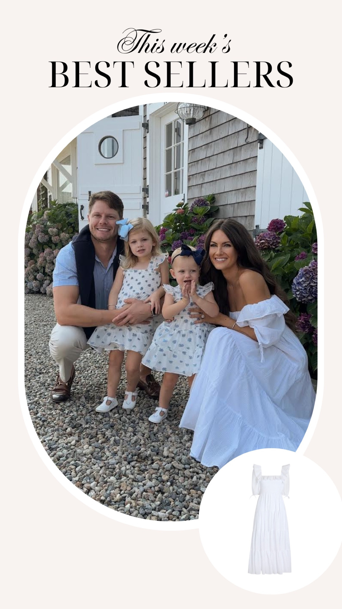 Weekly best seller! Im obsessed with this dress! It’s soooo beautiful and perfect for the beach! 

White dress, family, hill house, baby, navy bow, light blue bow, white shoes

#LTKTravel #LTKFamily #LTKBaby