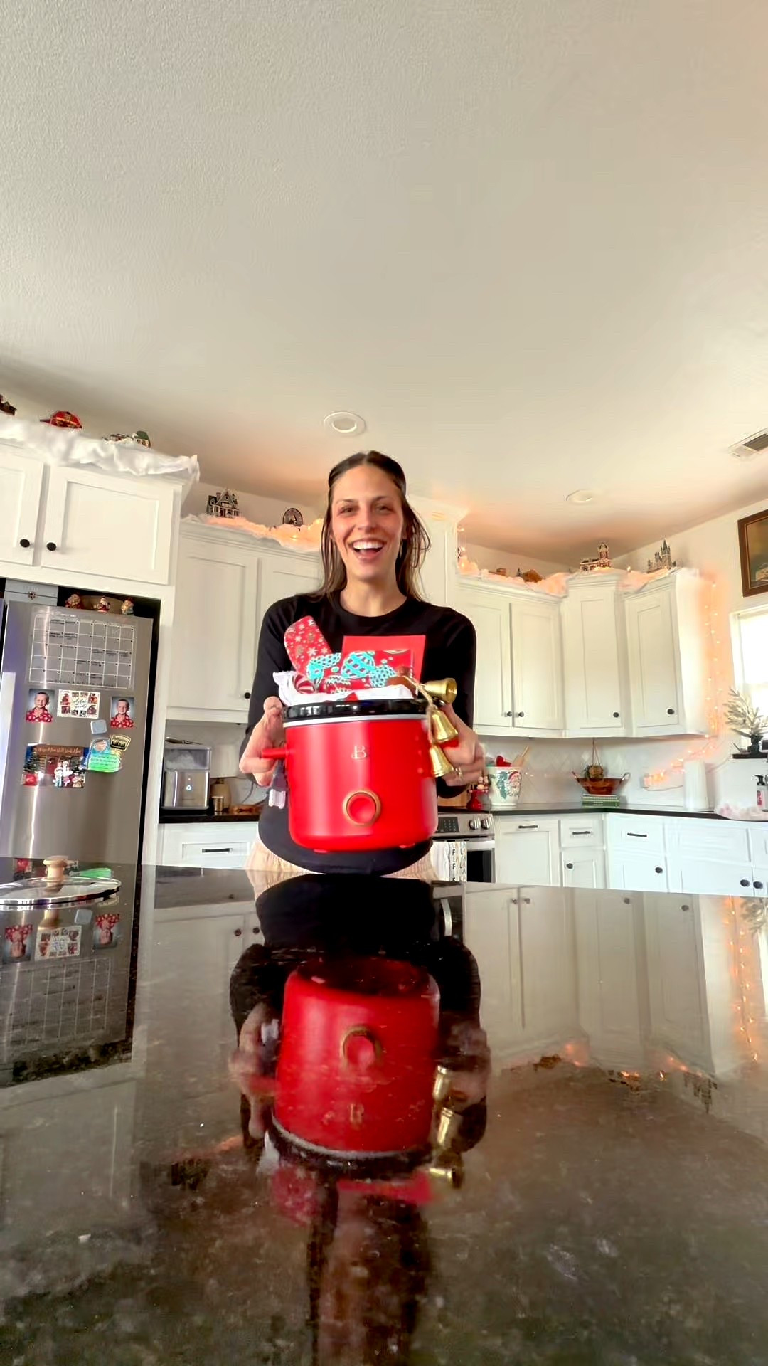 Hostess gift idea that’s not alcohol 🩵 could also gift to a friend, teacher gift, parent gift, etc! The crockpot I used is sold out but linked a few similar 🩵 

#LTKGiftGuide #LTKHoliday #LTKFindsUnder50