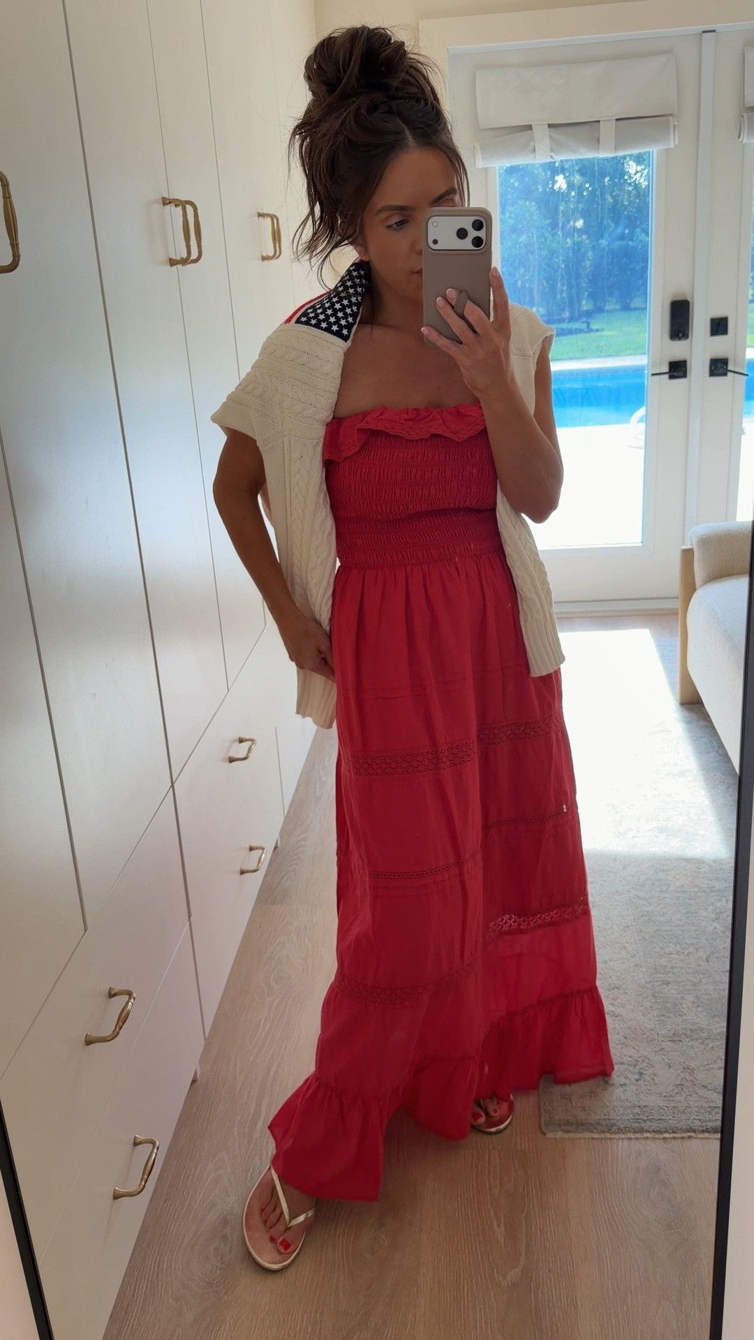 Wearing a small in both @Target 
Try in store pick up for last min Fourth of July outfit

#LTKootd #LTKSaleAlert #LTKPetite