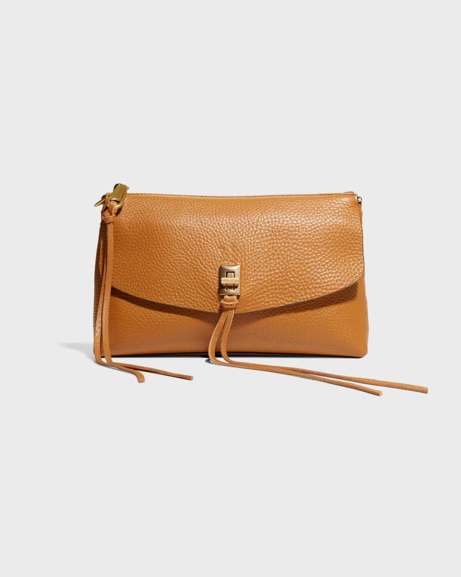 Rebecca Minkoff Darren Zip Leather Crossbody Bag | Neiman Marcus