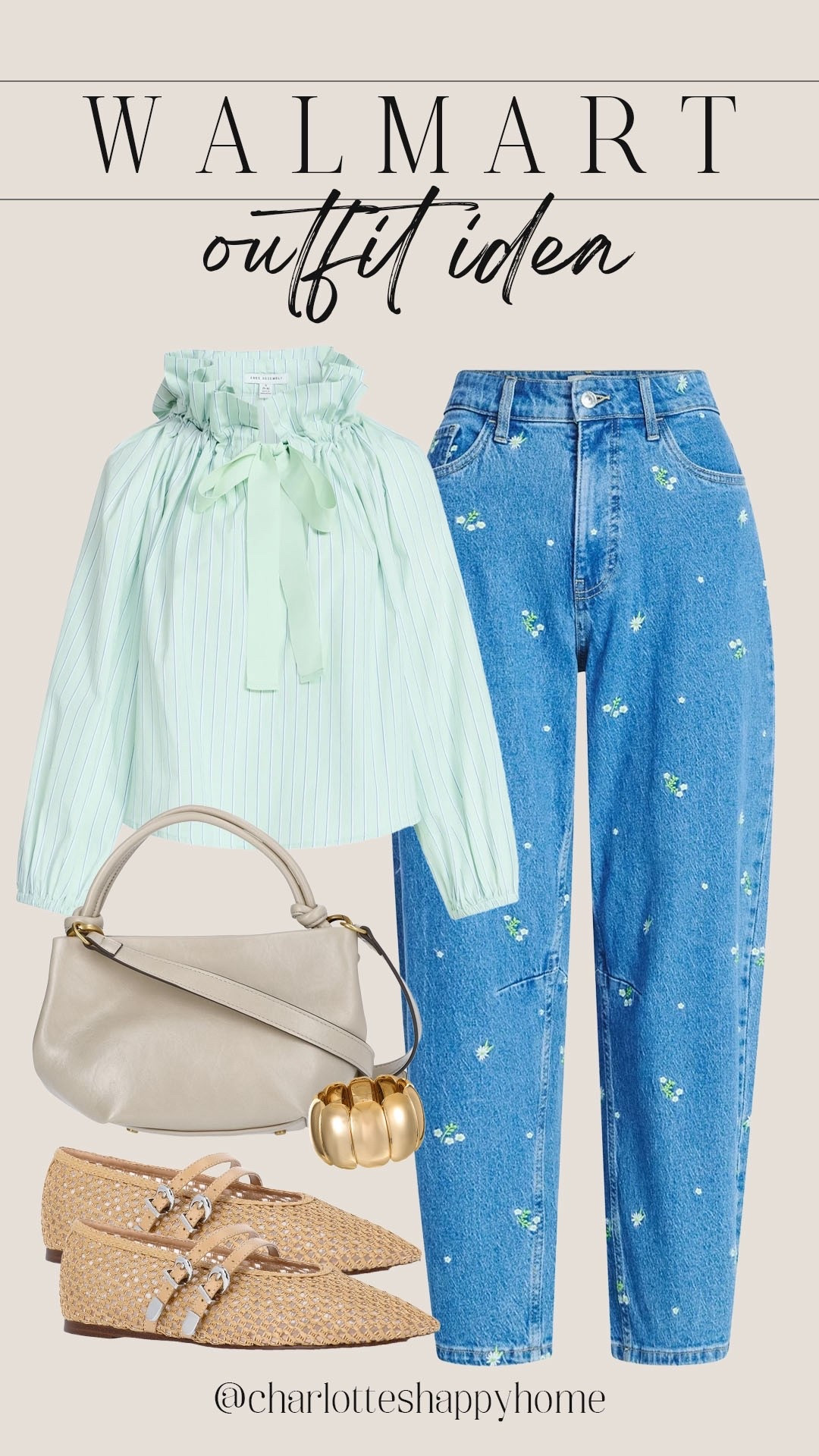 Chic spring outfit idea from Walmart!

#walmartfinds

Walmart finds. Walmart fashion. Walmart new arrivals. Walmart denim. Walmart embroidered denim. Walmart spring blouse. Walmart spring flats. Elevated casual spring outfit idea  

#LTKootd #LTKgrwm #LTKSeasonal