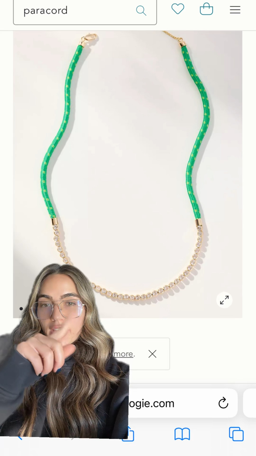 Anthropologie paracord tennis necklace and bracelet 

#LTKSaleAlert #LTKFindsUnder50 #LTKStyleTip