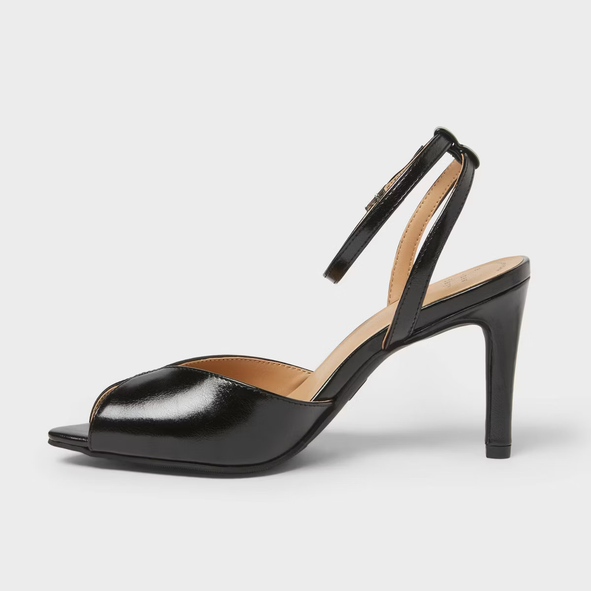 Women’s Virginia Heels with Memory Foam Insole – A New Day™ Black | Target