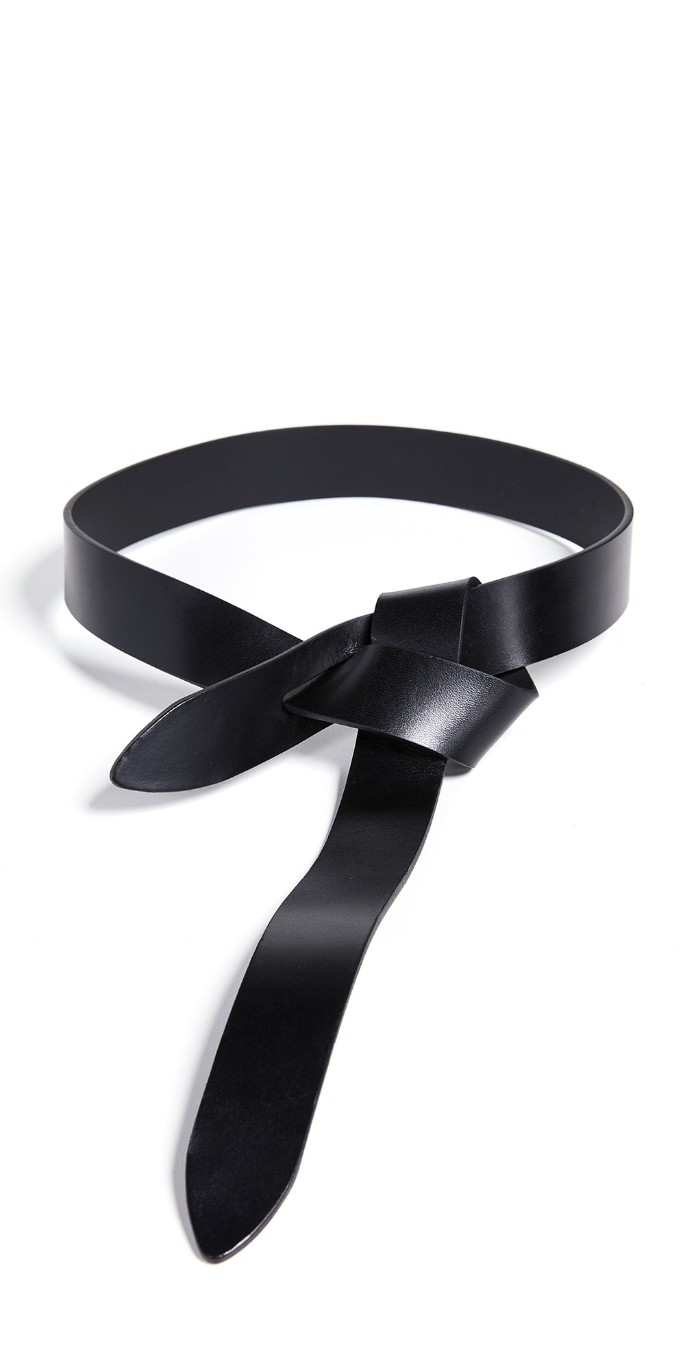 Isabel Marant Lecce Leather Belt Black XL | Shopbop