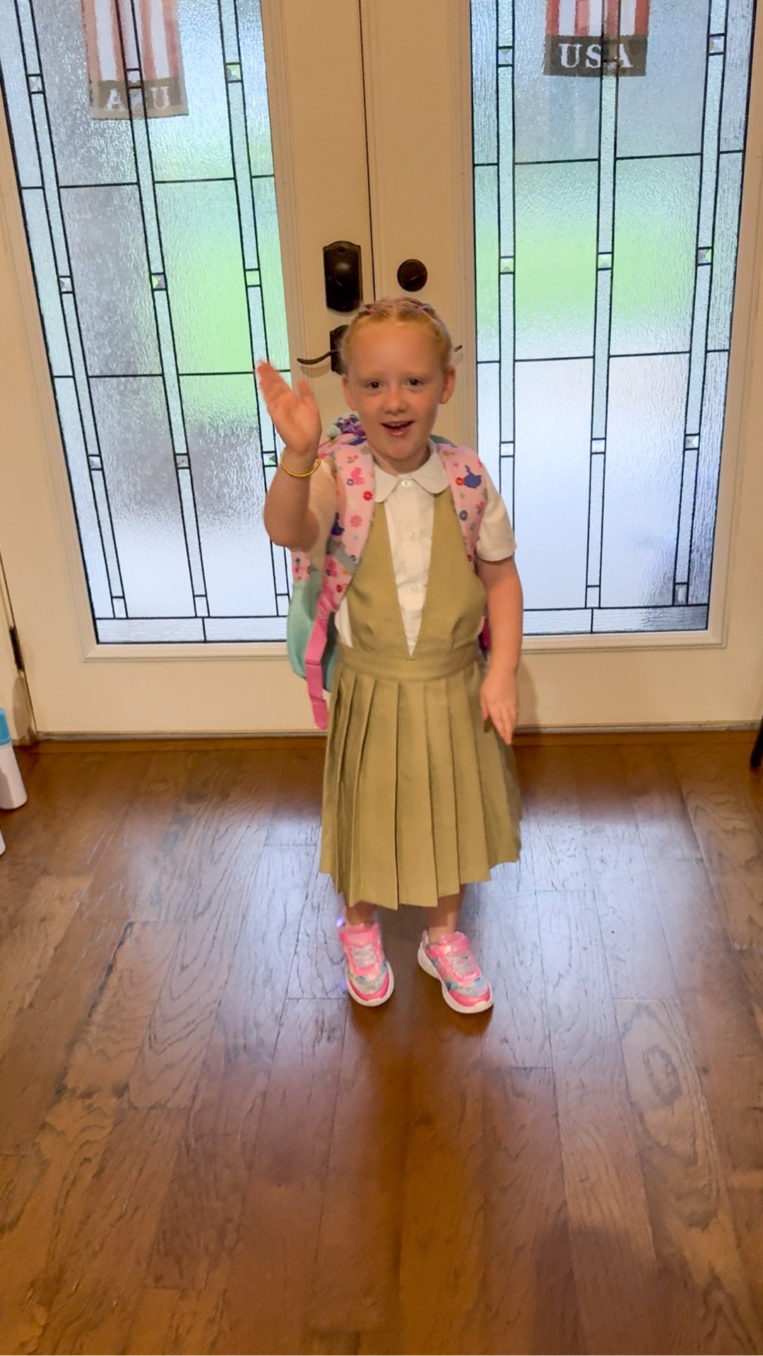 They say “don’t blink,” but I didn’t realize how true that was until now. 🥹💛

Pre-K & Kinder mamas — record them walking out the door on the first day of school. (Or day 2,3,4…!) 

Save it, cherish it… in 13 years you’ll be so grateful to have it for their graduation day. 🎓✨

She loved her uniform- mom tip size up so it lasts all school year!! 

#backtoschool #kindergarten #momtip #momhack #memories #uniform #school #momlife 

#LTKSeasonal #LTKKids