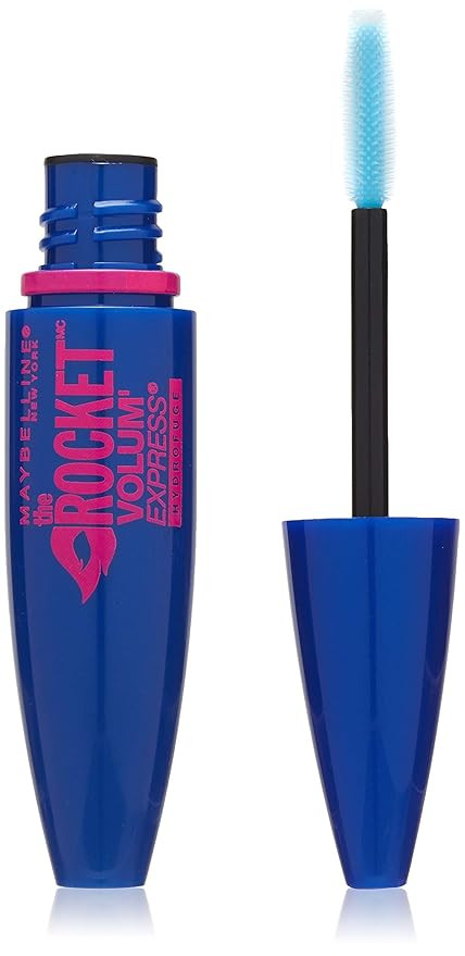 Maybelline New York Volume' Express The Rocket Waterproof Mascara, Very Black [411] 0.3 oz | Amazon (US)