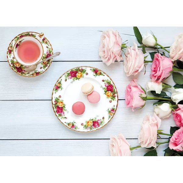 Old Country Roses 3 Piece Bone China Place Setting, Service for 1 | Wayfair North America