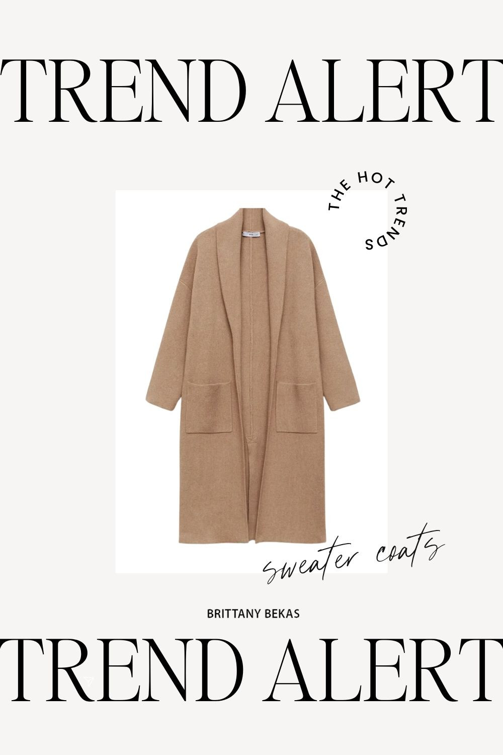 On my wishlist for my fall capsule. Sweater coats like this gorgeous camel one from Mango  #LTKFallSale

#LTKStyleTip
