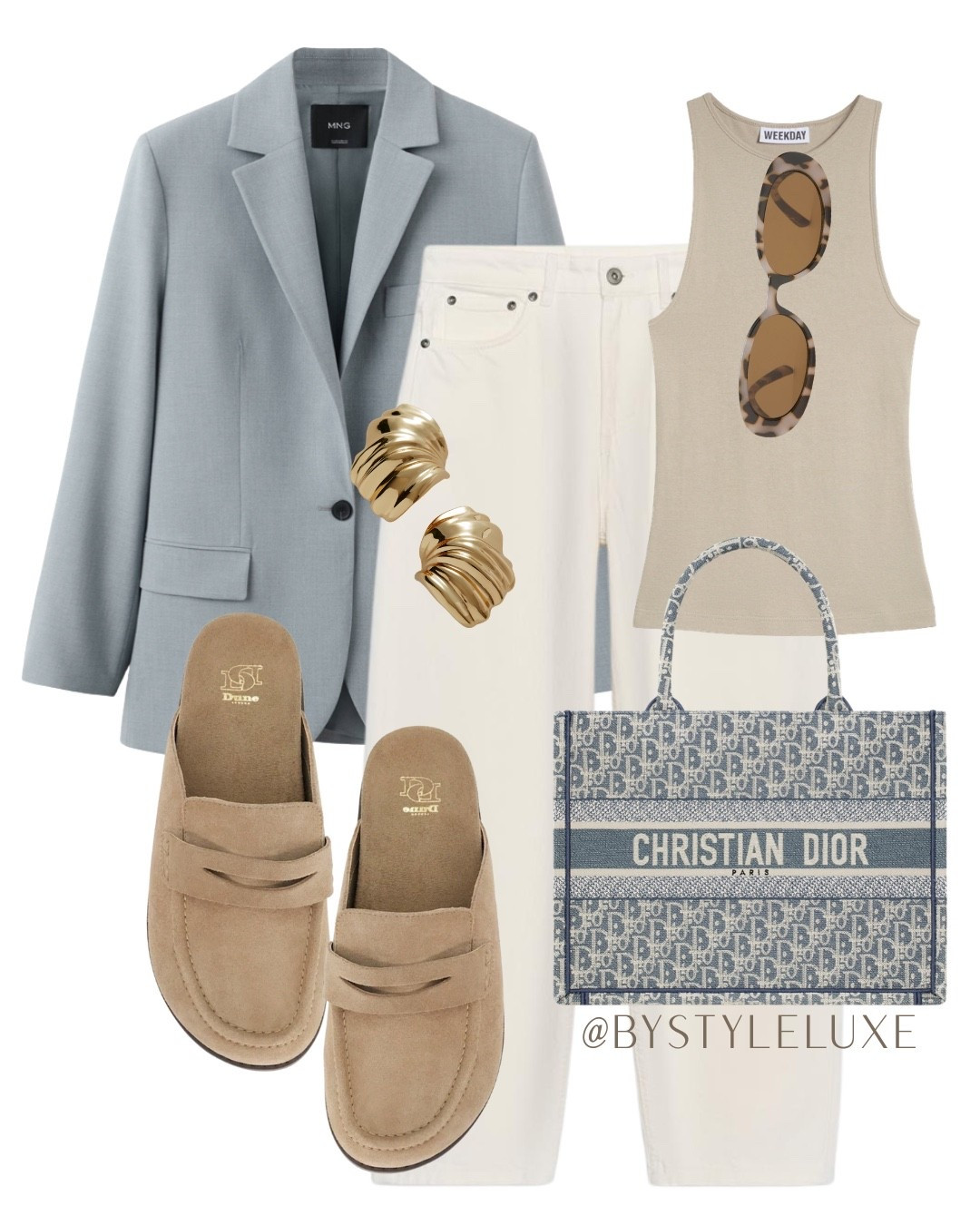 BLAZER & JEANS - Soft blue tones with beige for spring 

#blazer #jeans #springoutfit 

#LTKspring #LTKshoes #LTKjeans