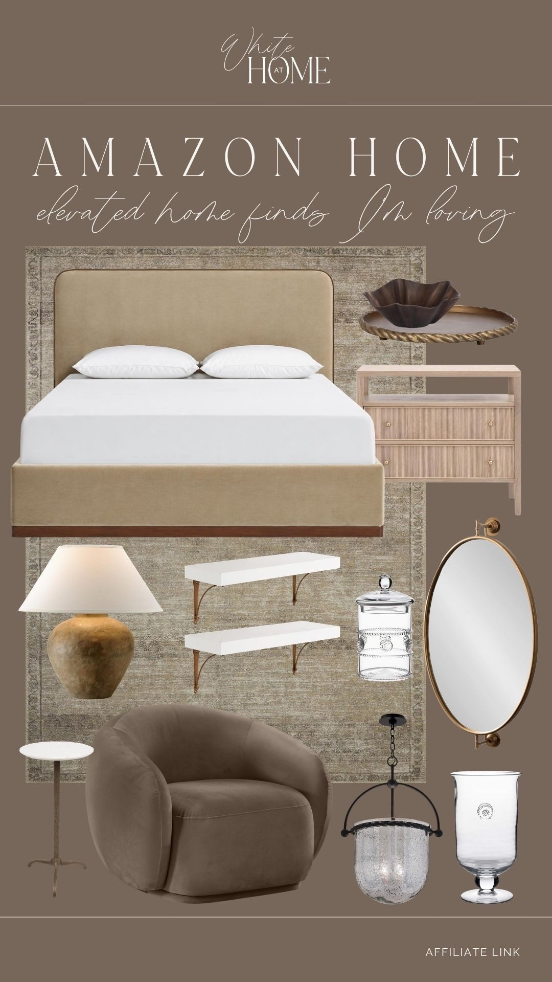 Amazon elevated home finds! A mix of designer styles and elevated home accents that curated together create a warm, grounding, and livable space!

#LTKHome