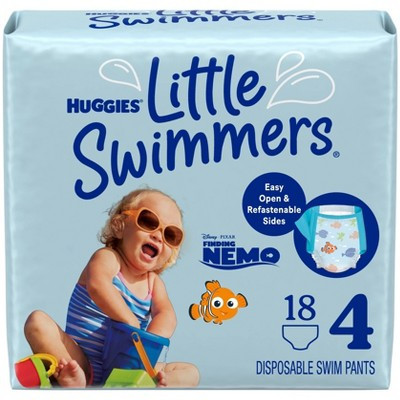 Huggies Little Swimmers Baby Swim Disposable Diapers - Size 4 - 18ct | Target