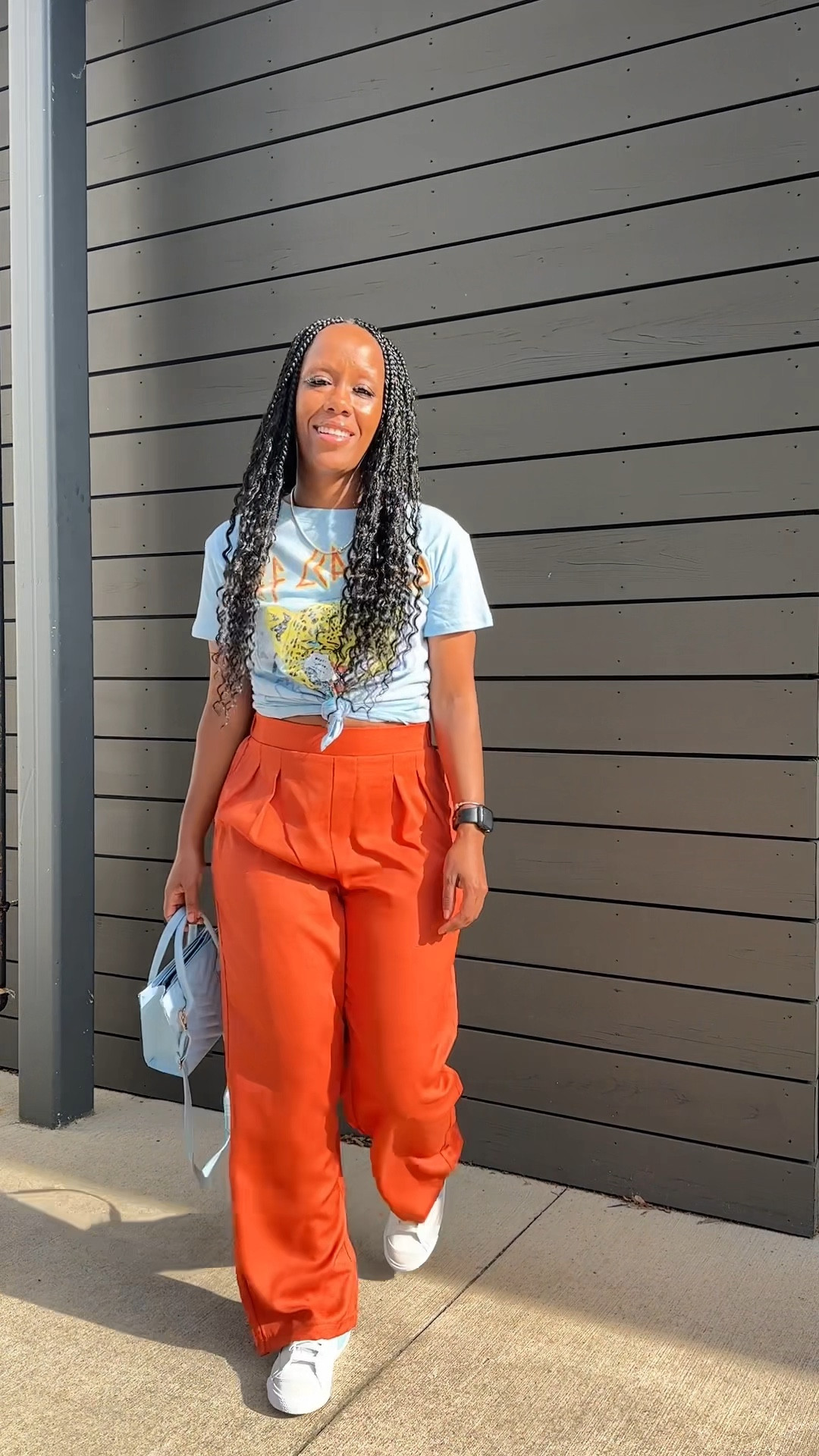 Casual summer outfit idea for sneakerheads.

I’m wearing a graphic tee with trouser for an elevated casual style. I styled this outfit with a mini crossbody bag and sneakers.

#LTKShoeCrush #LTKStyleTip #LTKFindsUnder50