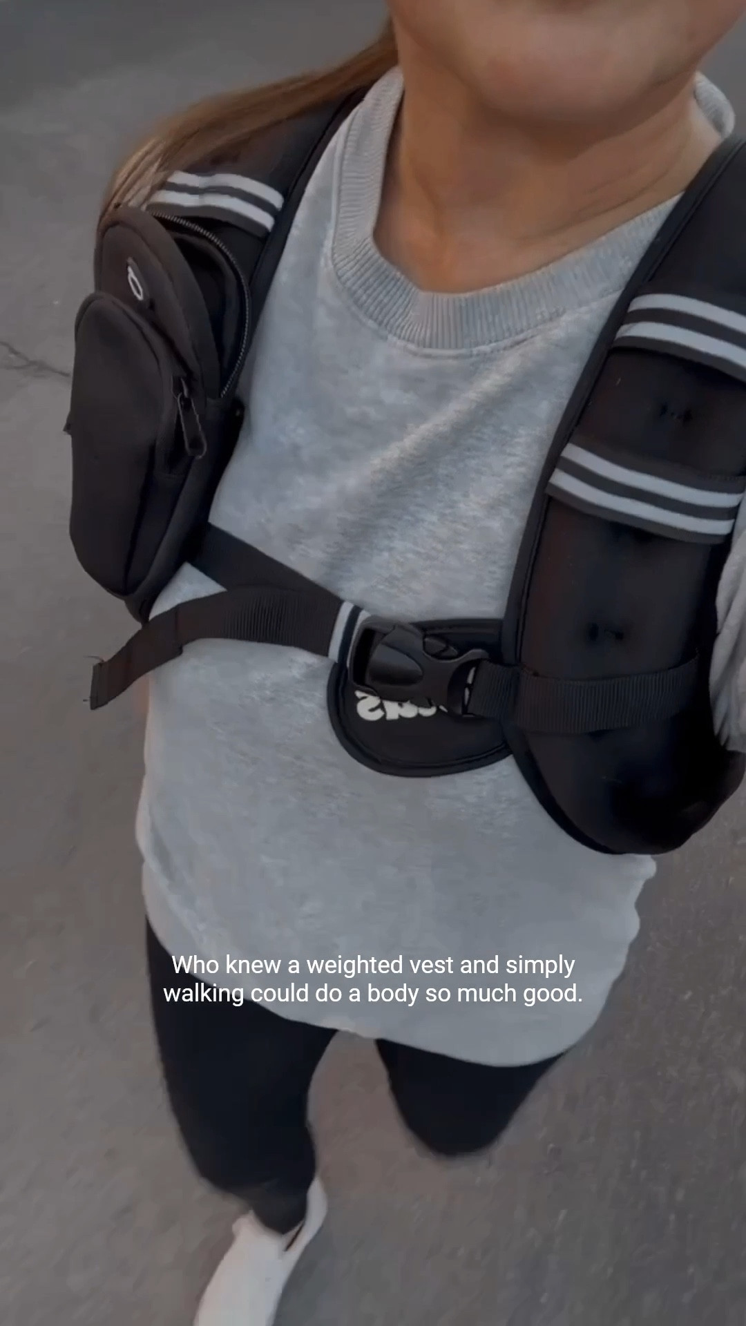 Who knew a weighted vest and simply walking every day could do a body so much good 😉

(I got the 20lbs option and love it so much!)

#LTKActive #LTKOver40