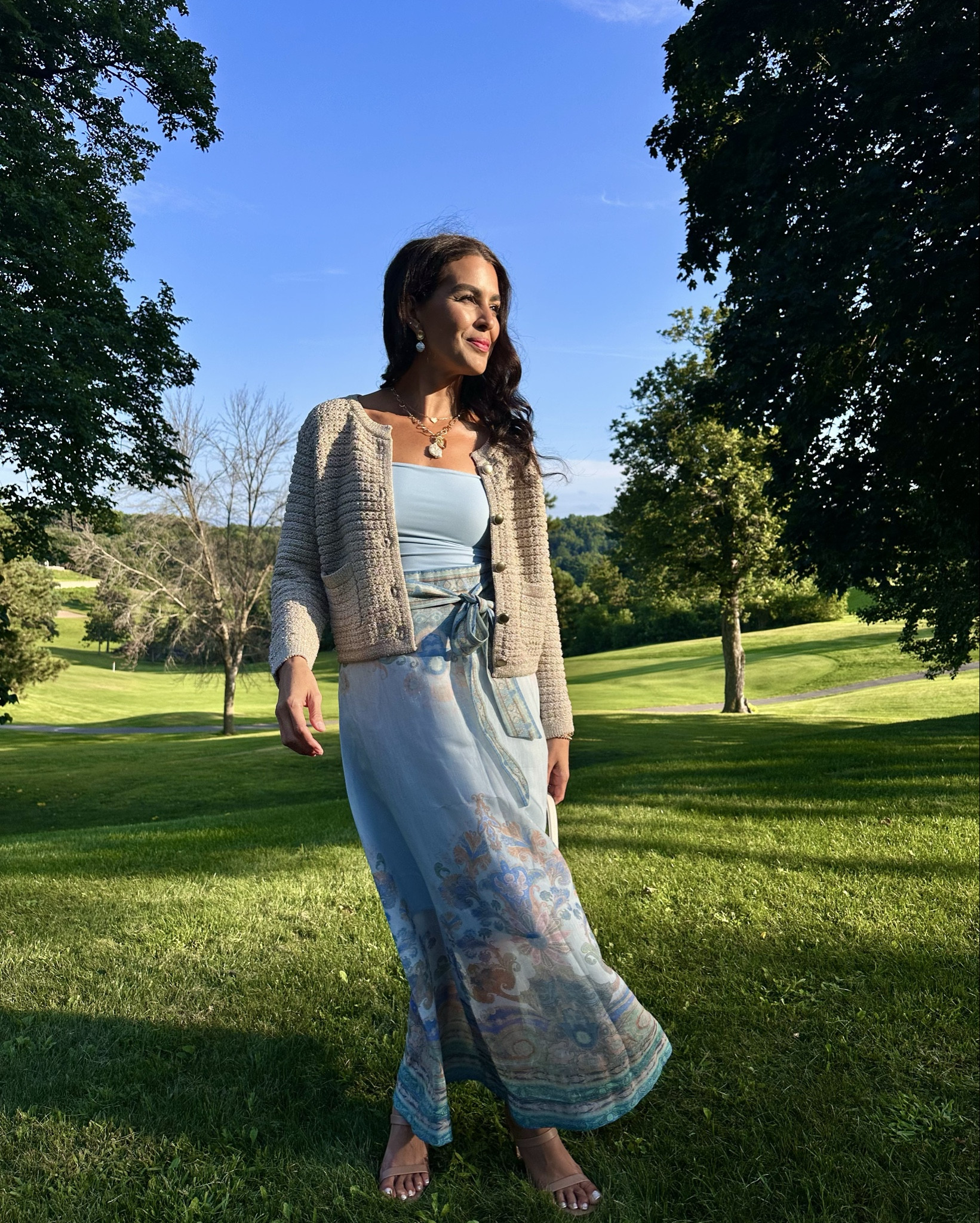 Size s in everything! Skirt has a matching shirt. 

#LTKSaleAlert #LTKSeasonal #LTKOver40