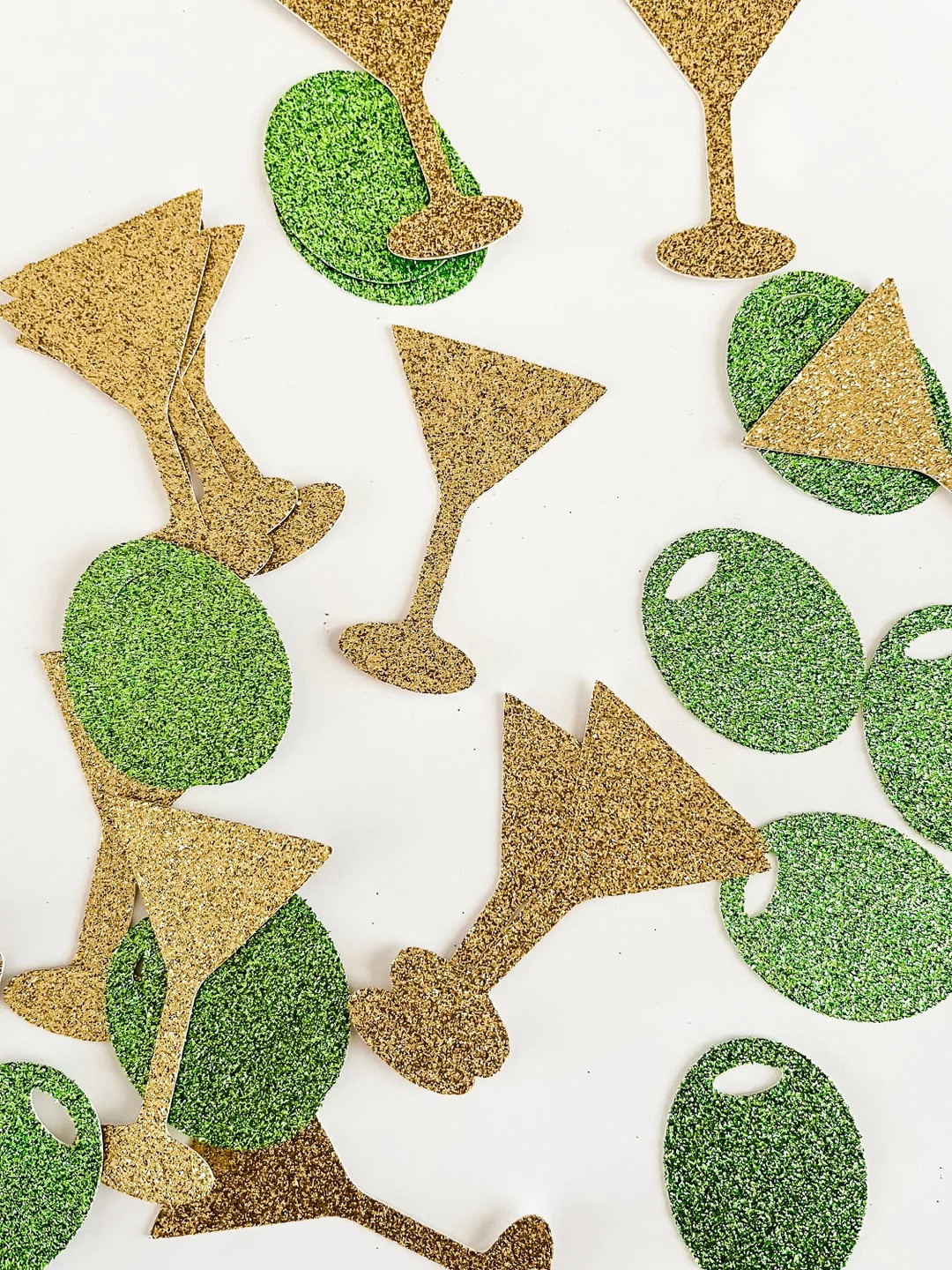 XL Martini Olive Confetti A Tini Bit Older Birthday Martini Theme Birthday Decorations - Etsy | Etsy (US)
