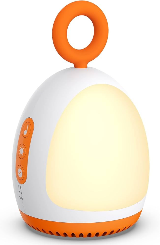Dreamegg Sound Machine Baby, White Noise Machine with Night Light, 8 Soothing Sounds with Volume ... | Amazon (US)